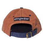 Two Tone Melting Logo Hat Brown/Navy