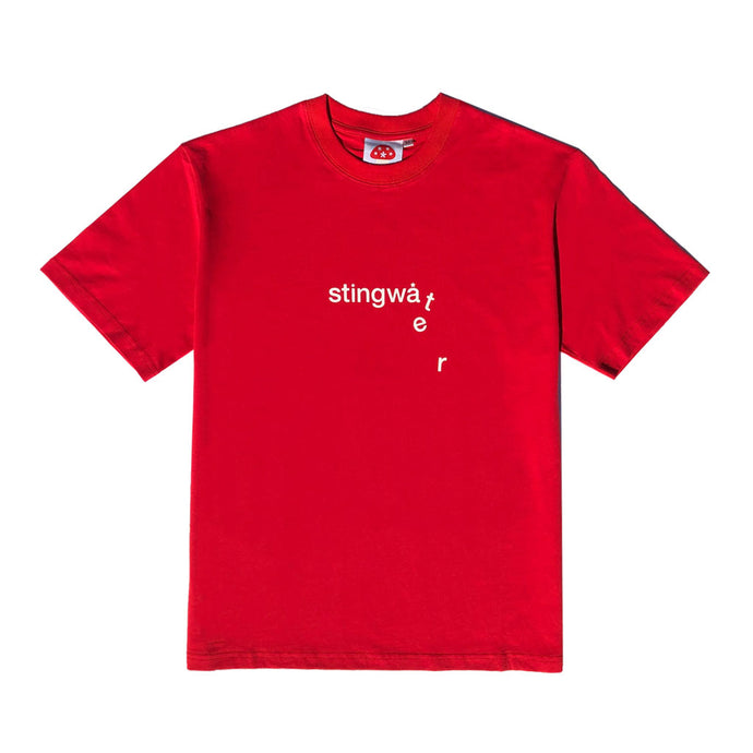 Classic Stingwater Melting Logo T-Shirt Red