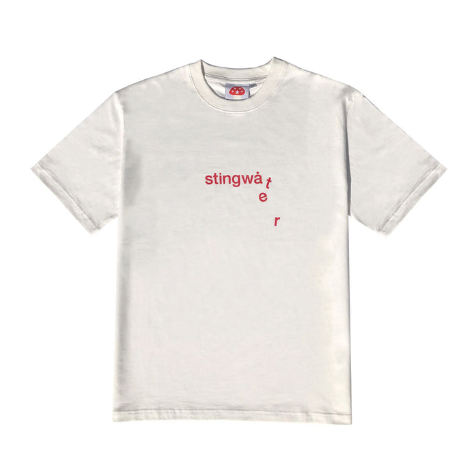 Classic Stingwater Melting Logo T-Shirt White