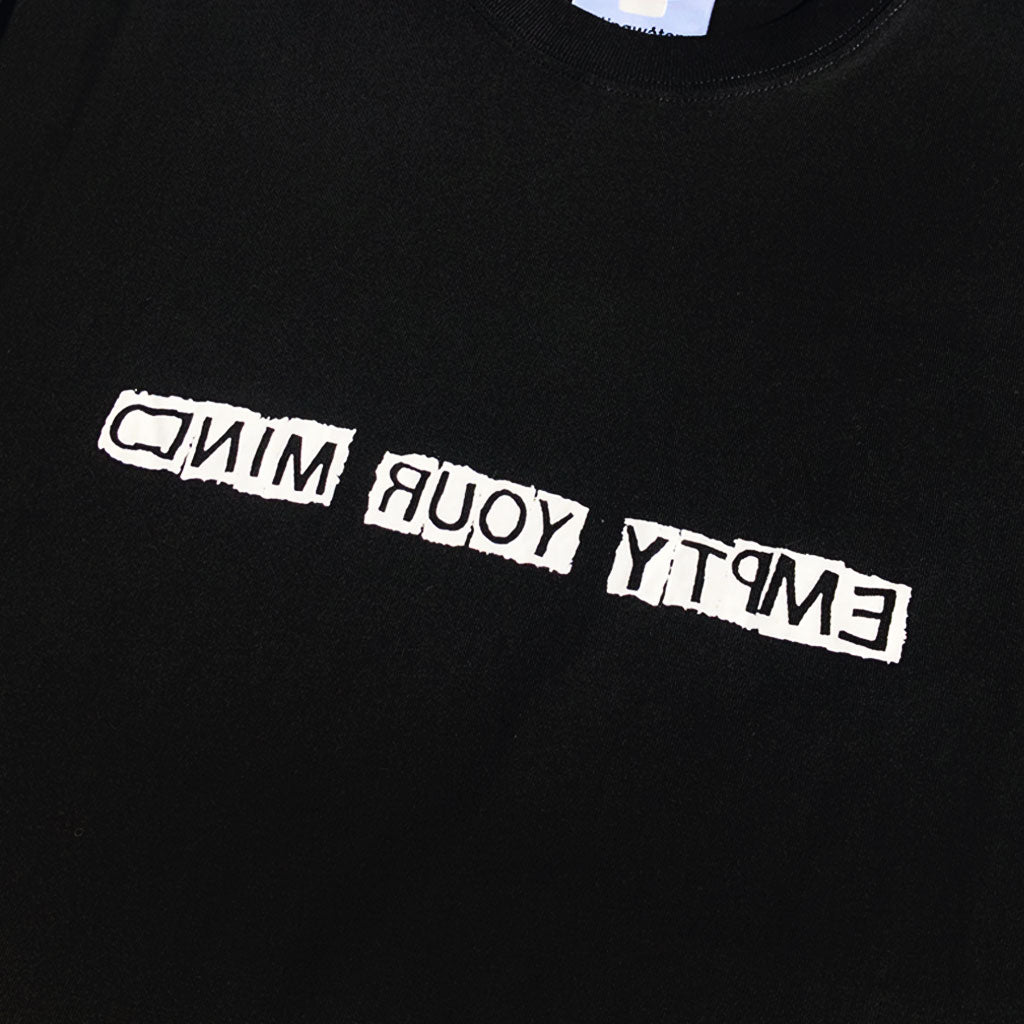 Empty Your Mind T-Shirt Black