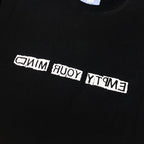 Empty Your Mind T-Shirt Black