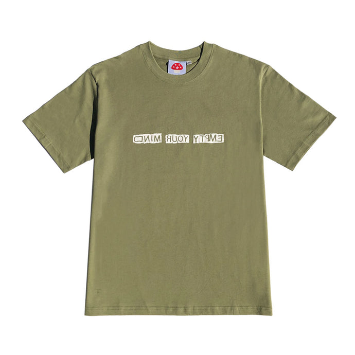 Empty Your Mind T-Shirt Olive Green