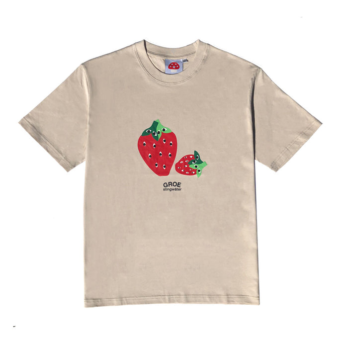 Stingwater Strawberry T-Shirt Off White