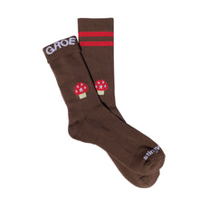 Load image into Gallery viewer, Athletic Aga Socks Brown
