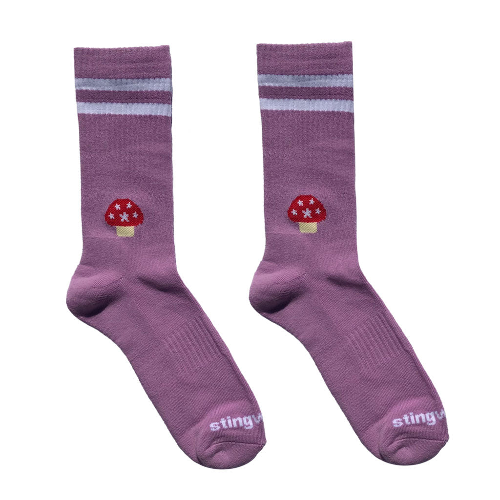 Athletic Aga Socks Lavender