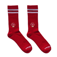 Load image into Gallery viewer, Athletic Aga Socks Red
