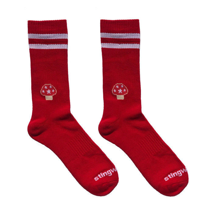 Athletic Aga Socks Red