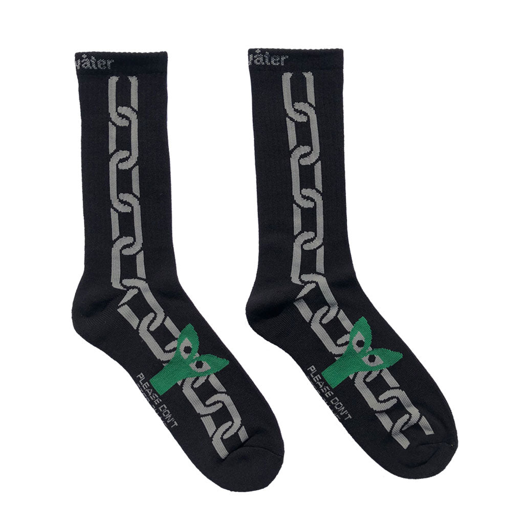 Aapi in Chains Socks Black