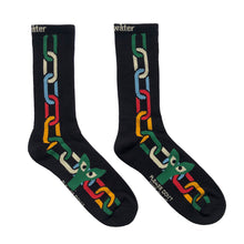 Load image into Gallery viewer, Aapi in Chains Socks Black/Multi
