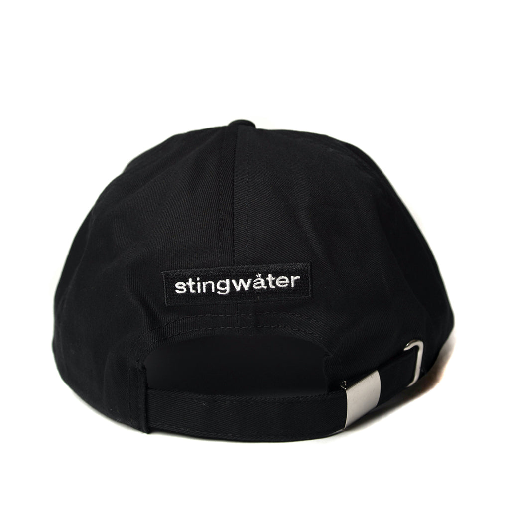 Aga Patch Cotton Twill Hat Black