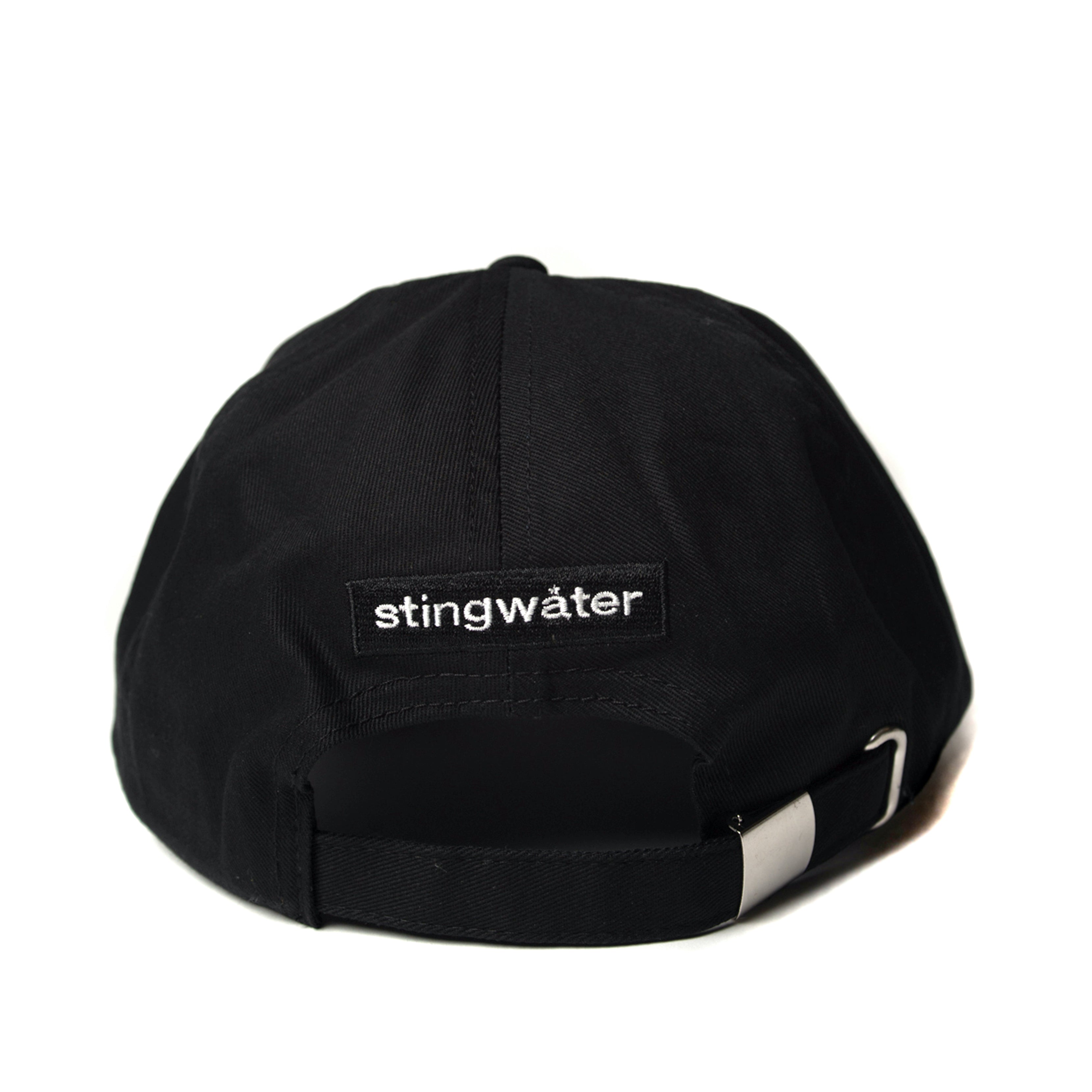 Aga Patch Cotton Twill Hat Black