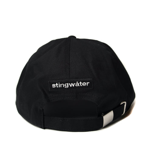 Aga Patch Cotton Twill Hat Black