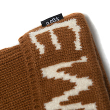 Load image into Gallery viewer, Empty Your Mind Knit Fold Beanie Cardboard Brown
