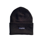 Ego Death Cuff Beanie Black