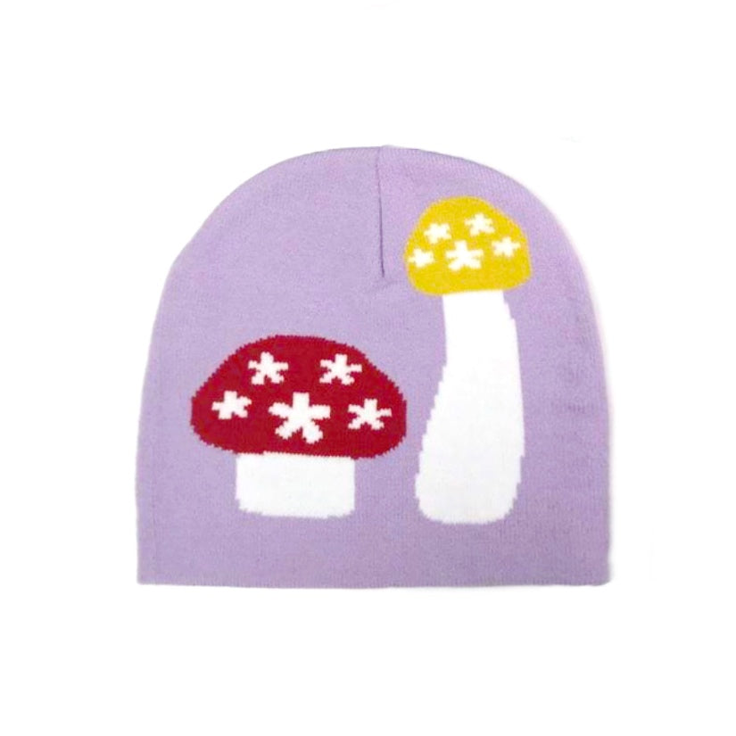 Baby Cow Beanie Lavender