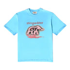 Pink Elephant T-Shirt Pacific Blue