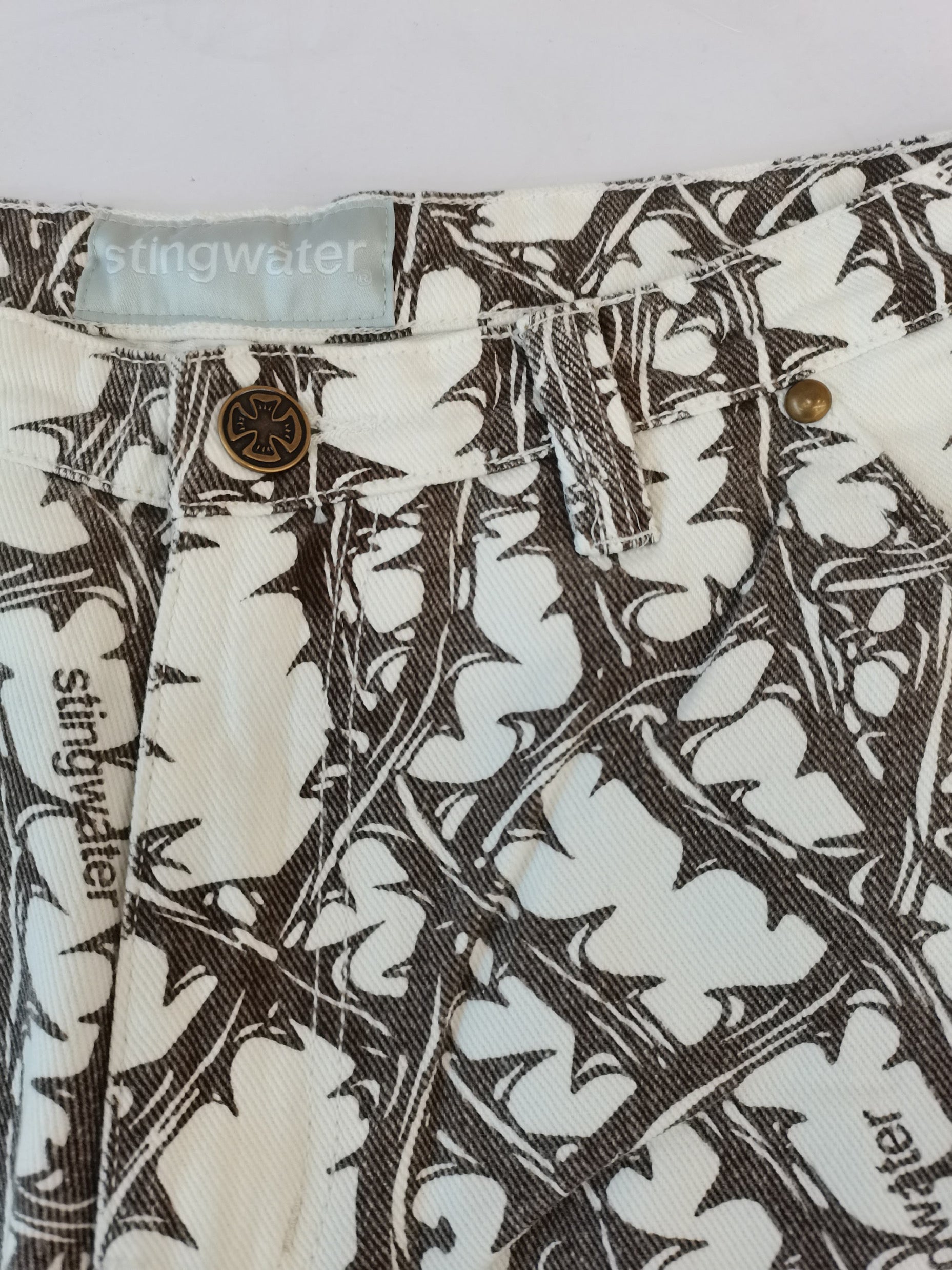 Thorn Twill Pants Kodak White