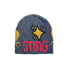 Load image into Gallery viewer, Double Sting Scorpion Beanie Gray
