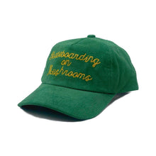Load image into Gallery viewer, Skateboarding on Mushrooms Hat Green
