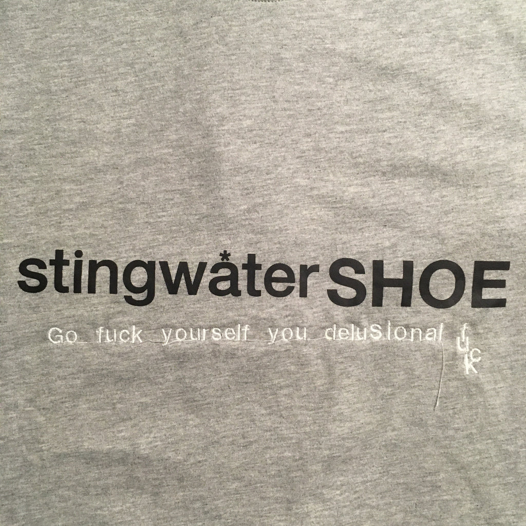 Delusional fuck T-Shirt Grey
