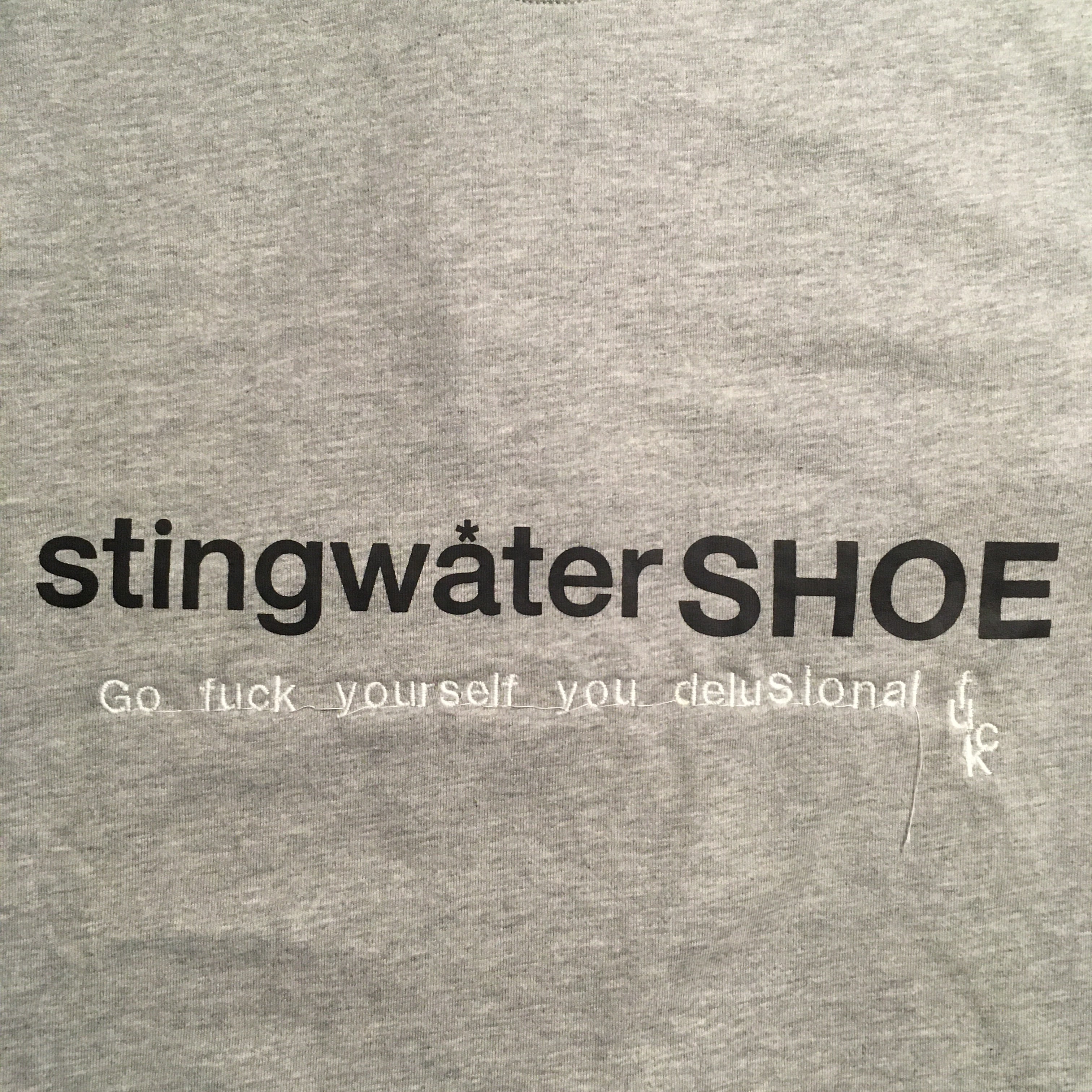 Delusional fuck T-Shirt Grey