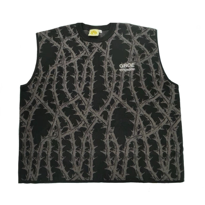 Stingwater Thorn Sweater Vest Black/Gray