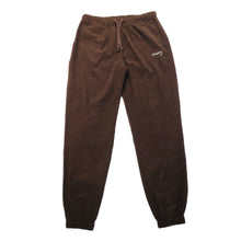 Load image into Gallery viewer, Corduroy Melting logo Sweatpants Brown
