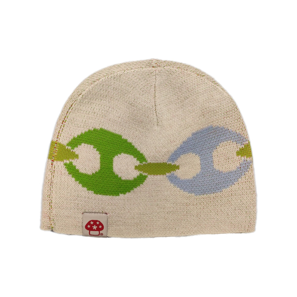 Stingwater Anchor Chain Beanie Off White