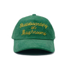 Skateboarding on Mushrooms Hat Green
