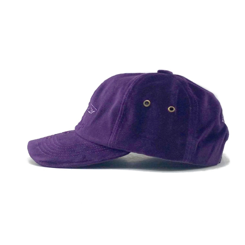 Daring to go Beyon Your Dreams Velvet Hat Royal Purple