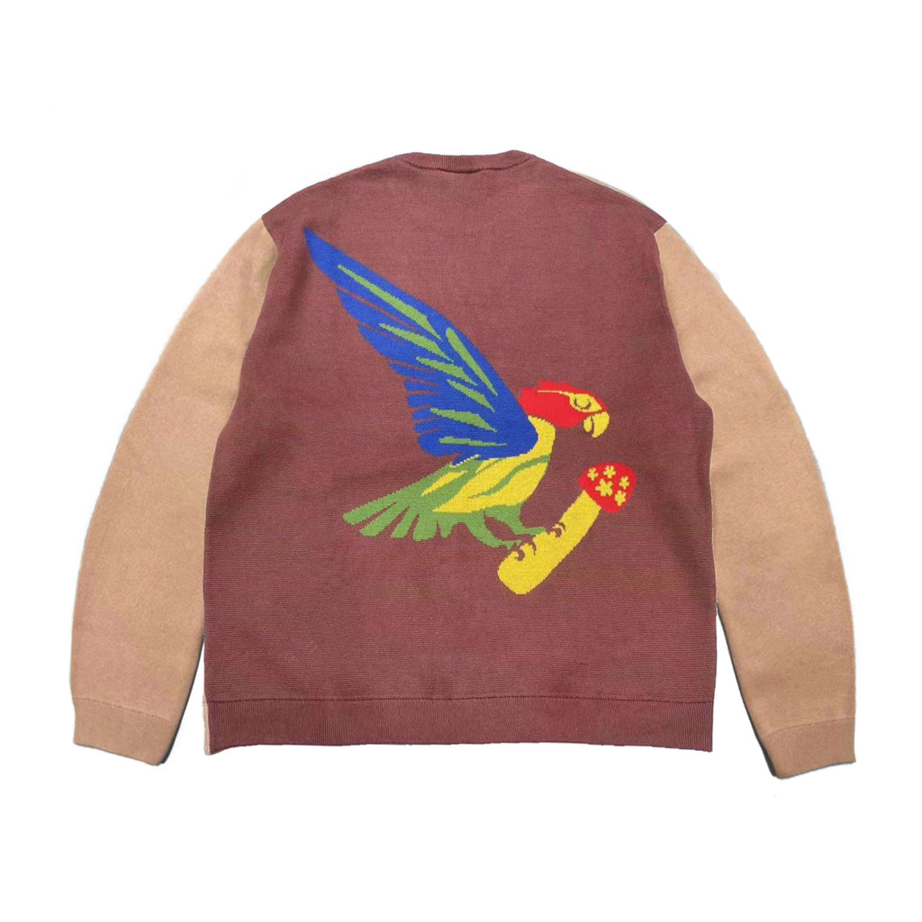 Stingwater Argyle Parot Sweater Brown