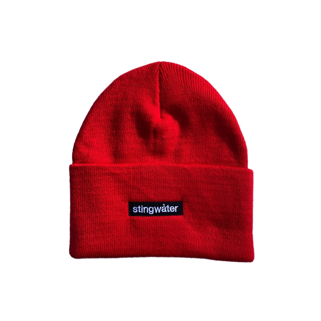 Ego Death Cuff Beanie Red