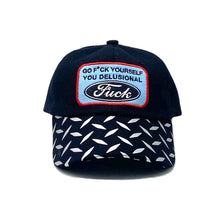 Load image into Gallery viewer, Delusional Fuck Hat Black
