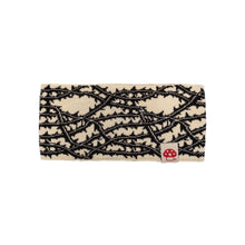 Load image into Gallery viewer, Thorn knit head band white/black
