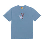 No Pooping T-Shirt Palm Blue