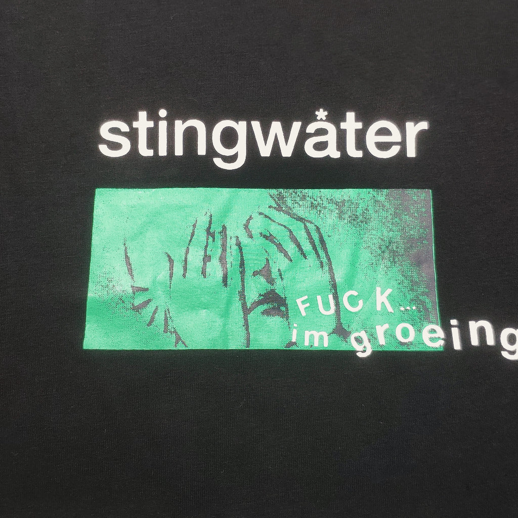 Groeing Pain T Shirt Black