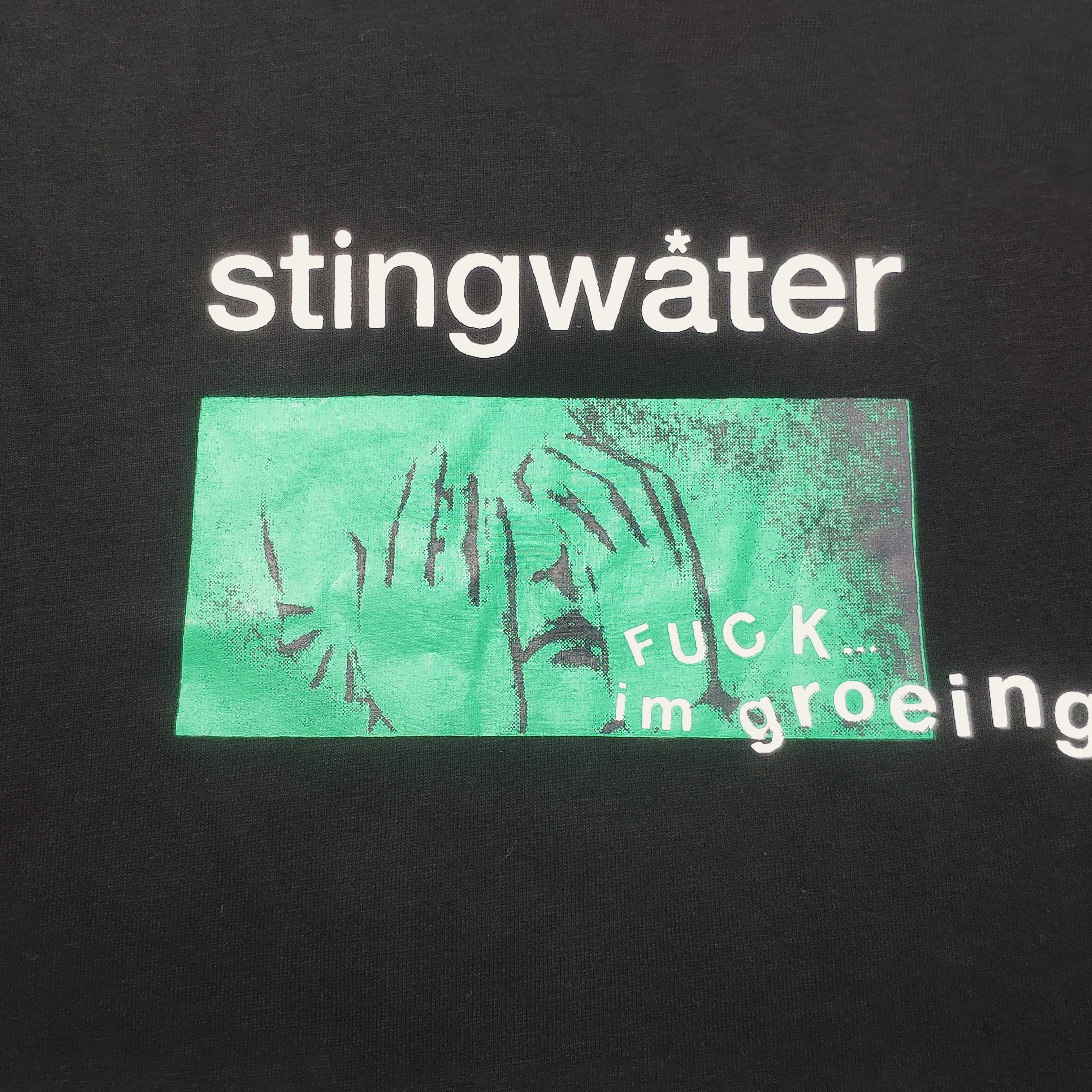 Groeing Pain T Shirt Black