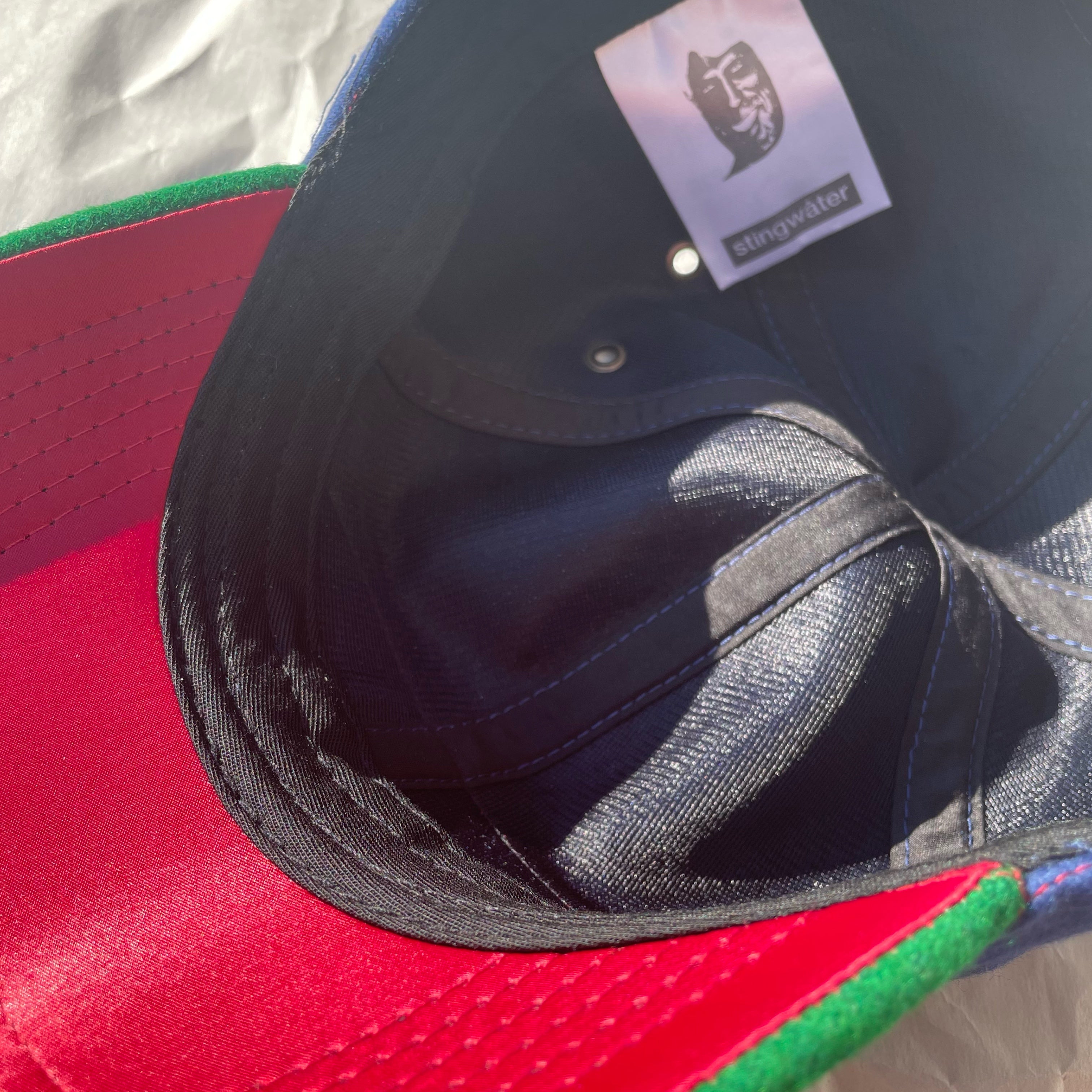 Stingwater Signature Logo Wool Hat Navy/Green