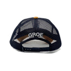 Number 1 Trucker Hat Black/Brown