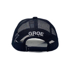 Number 1 Trucker Hat Double Black