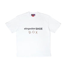 Load image into Gallery viewer, Stingwater Shoe Box T-Shirt White
