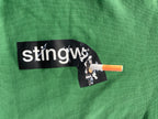 Cig and Sticker T-Shirt Bone White