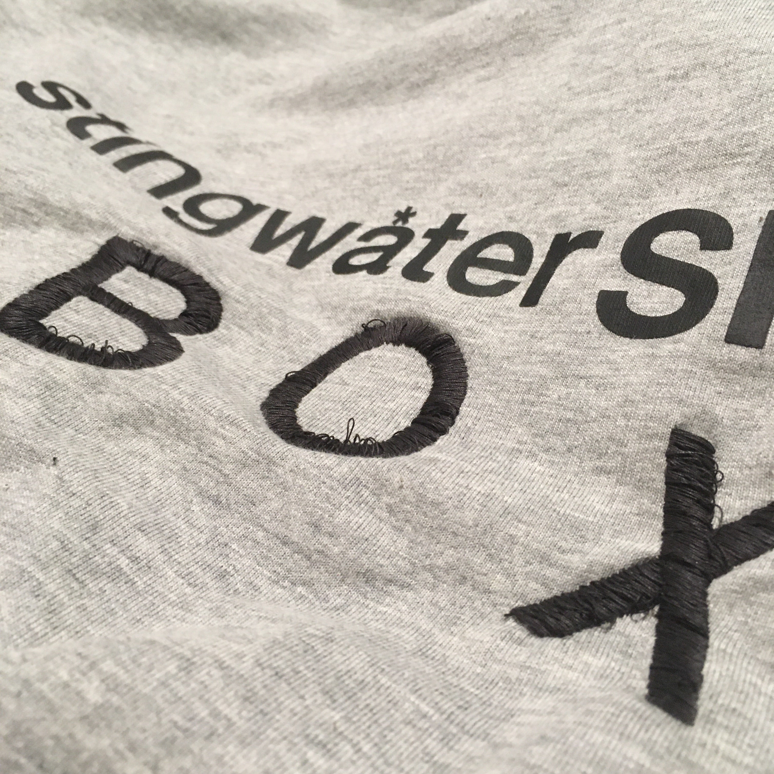 Stingwater Shoe Box T-Shirt Gray