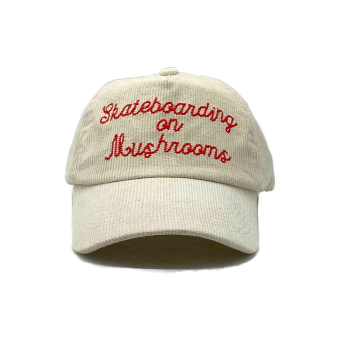 Skateboarding on Mushrooms Hat Mycelium Cream