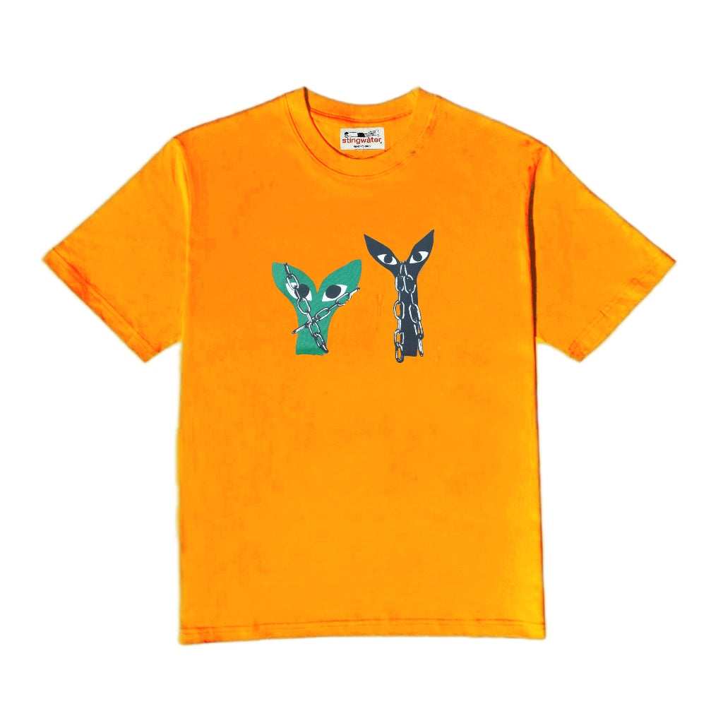 Aapi and Aya Unchained T-Shirt Tangerine