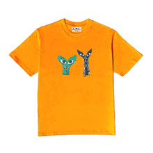 Load image into Gallery viewer, Aapi and Aya Unchained T-Shirt Tangerine
