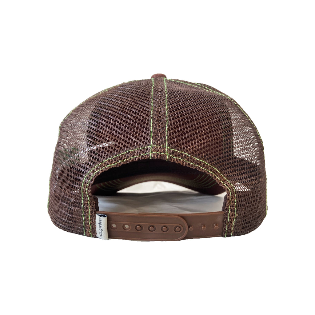 Stingwater Monster Truck Hat Brown