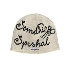 Something Speshal Beanie Bone White