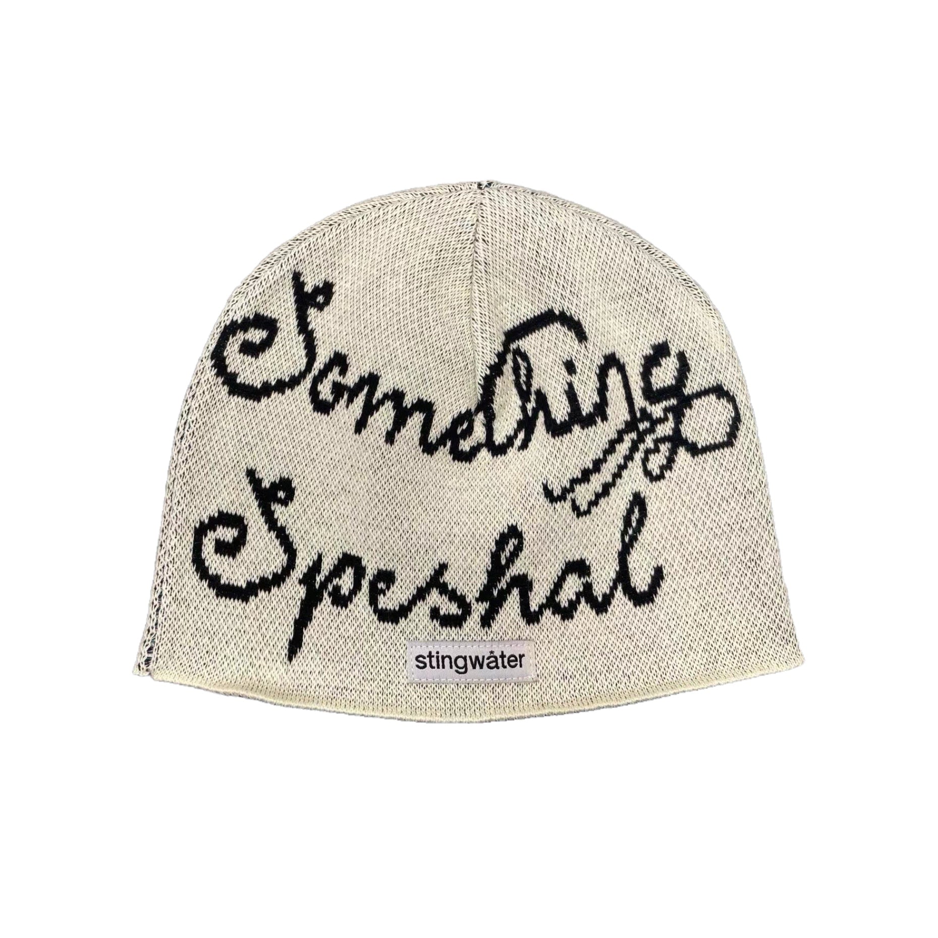 Something Speshal Beanie Bone White