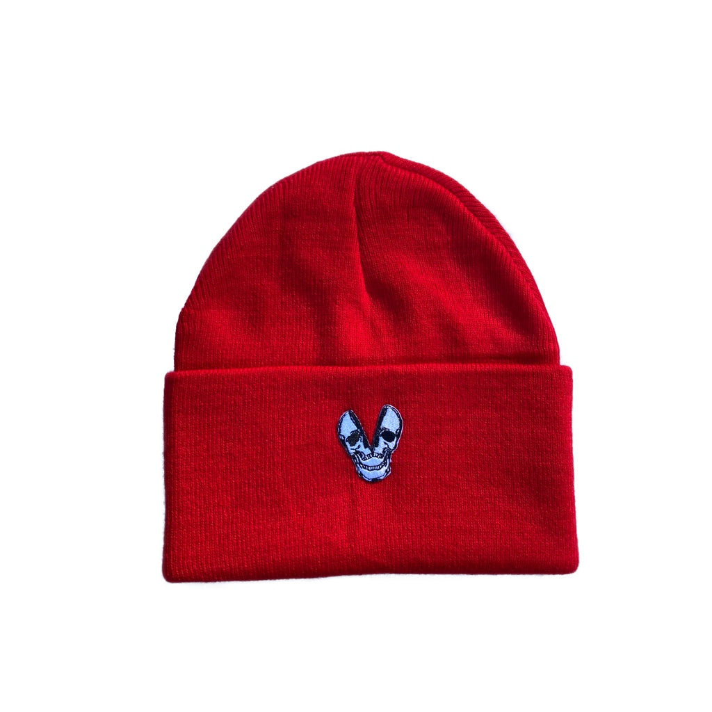 Ego Death Cuff Beanie Red